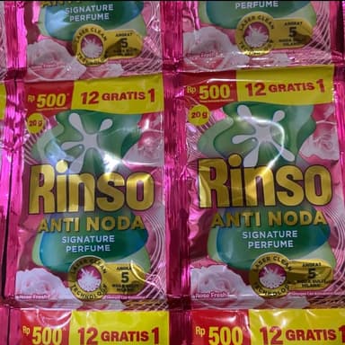 RINSO CAIR ROSE 20G/13PCS - 1 RENCENG