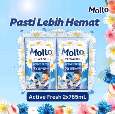 MOLTO BLUE 765ML - 1 PCS