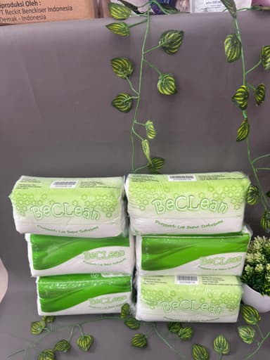 Tisue dapur beclean hijau/1pcs 200gr