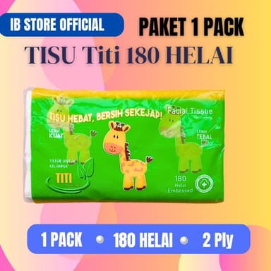 Tissue Clean Titi/1pcs/180Helai 